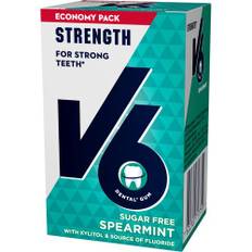 V6 Strong Teeth Spearmint Tuggummi 70 g