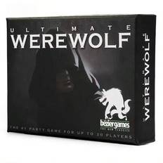 Upp till 30 spelare Ultimate Werewolf: #1 Vuxenfestkortspel för åldrarna 14 och uppåt - Svart