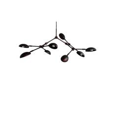 Drop Chandelier Taklampa Mini Burned Black