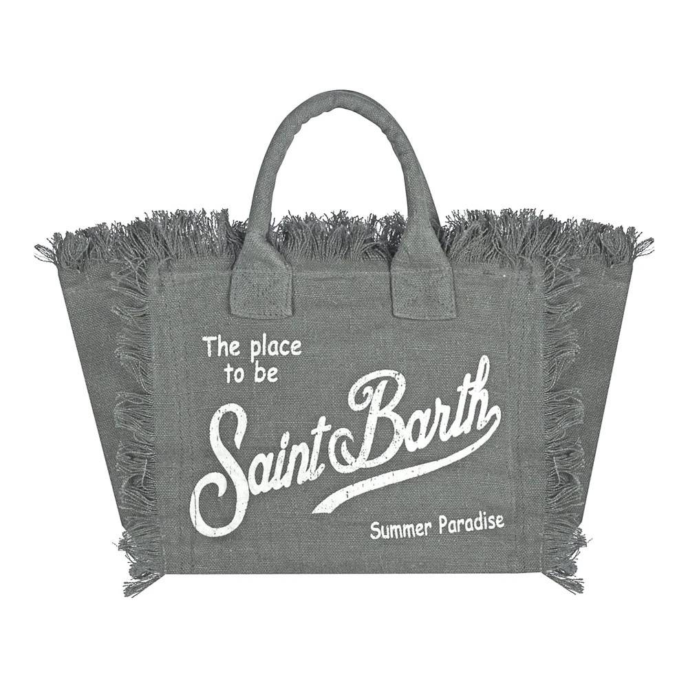MC2 Saint Barth Borsa grande Vanity - Tasker - Dame - Grøn - ONE SIZE - Linned