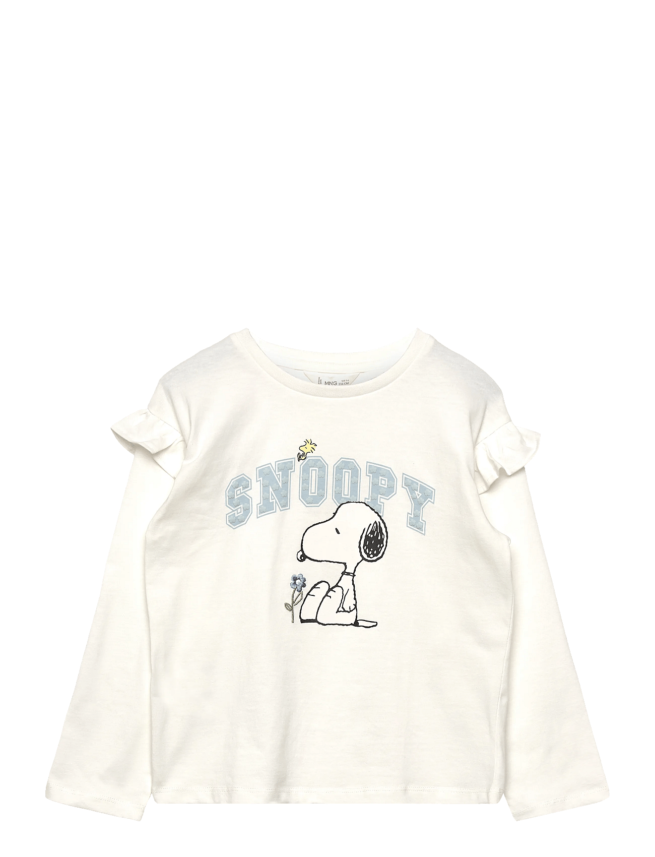 MANGO Snoopy Cotton T-Shirt | Cream | 3-4