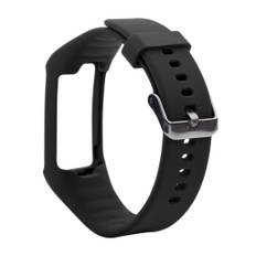 Polar A360 / A370 klockarmband i silikon - Svart