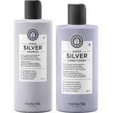 Maria Nila Sheer Silver Duo Shampoo 350 ml & Conditioner 300 ml - 650 ml