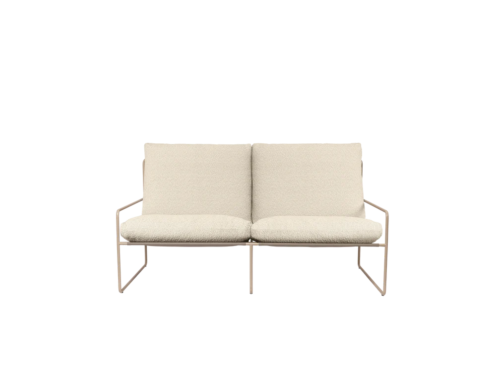 Desert 2-Seater fra Ferm Living Cashmere - Pure Bouclé - Off-white - Jacobsen Plus