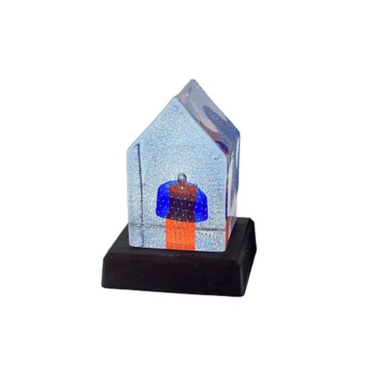 House Sea Garden H 12cm, Ltd ED 20ex - Vas Vitreum