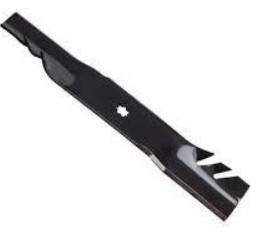 Gatorkniv til 48" John Deere, L 432mm. 7 stjernet hul.