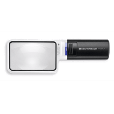 Håndholdt lup med LED-lys - 90 x 54 mm
