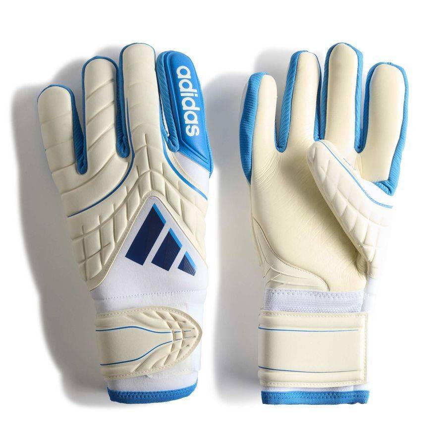adidas Målvaktshandske Copa Pro PC Fingersave Chaos vs Control - Vit/Lucid Ray Blue/Navy - ['Vit'] (10½)