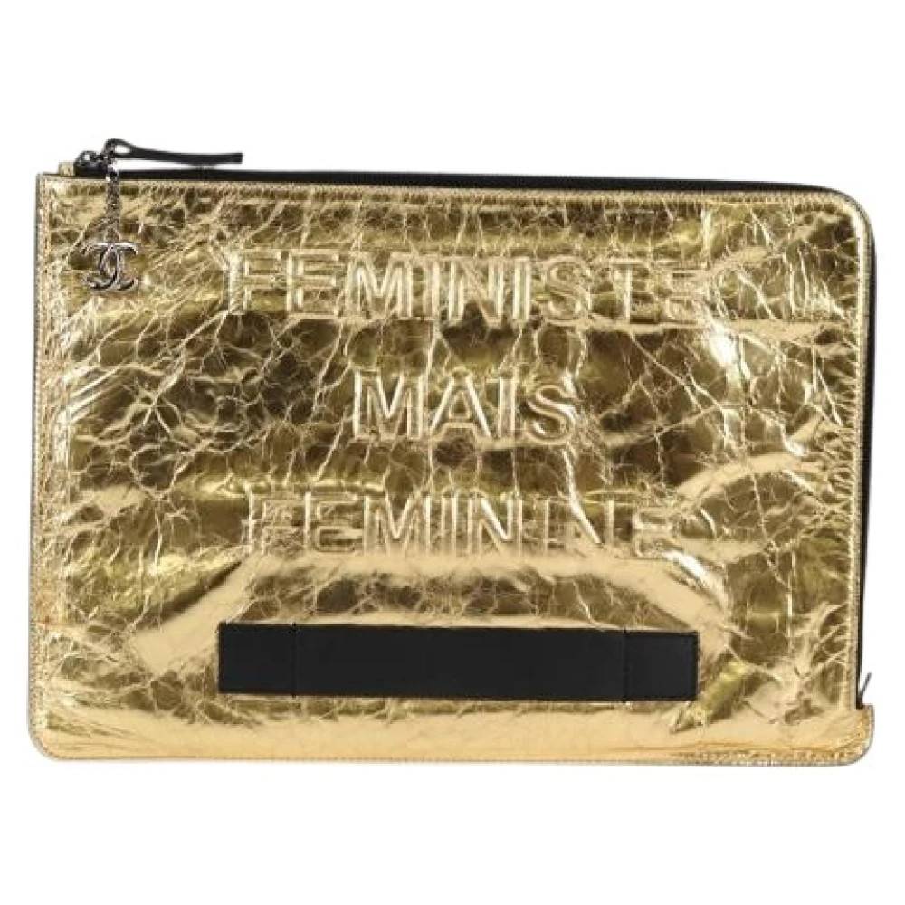 Chanel Vintage - Pre-owned Feminine pouch Vintage - Dam - ONE Size - Läder