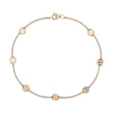Tory Burch, Accessoarer, Dam, ONE Size, Golden Bijoux Kristallhalsband