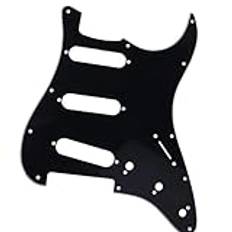 1 Set SSS Elgitarr Pickguard Bakplatta Pickup Lock Knoppar Tips För St/SQ Med Bakpanel elektrisk gitarr pick guard anti-scratch platta