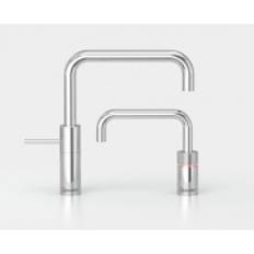 Quooker Nordic Square Twintaps, PRO3-VAQ und Cube *inkl. FILTER*, verchromt, 7 JAHRE GARANTIE, NMSCHRNSSCHRPRO3CUBE