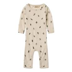 WHEAT Wool Jumpsuit L/S Haven |Beige |62