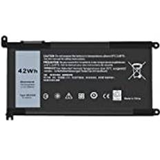 WDX0R WDXOR Batteri för Dell Latitude 3180 3480 3580 3189 3379 Inspiron 15 5565 5567 5568 5578 5579 5584 7560 7570 7573 7579 7580 7569 5368 5378 5379 7368 7378 7460 5765 5767 5770 Vostro 5468 5568