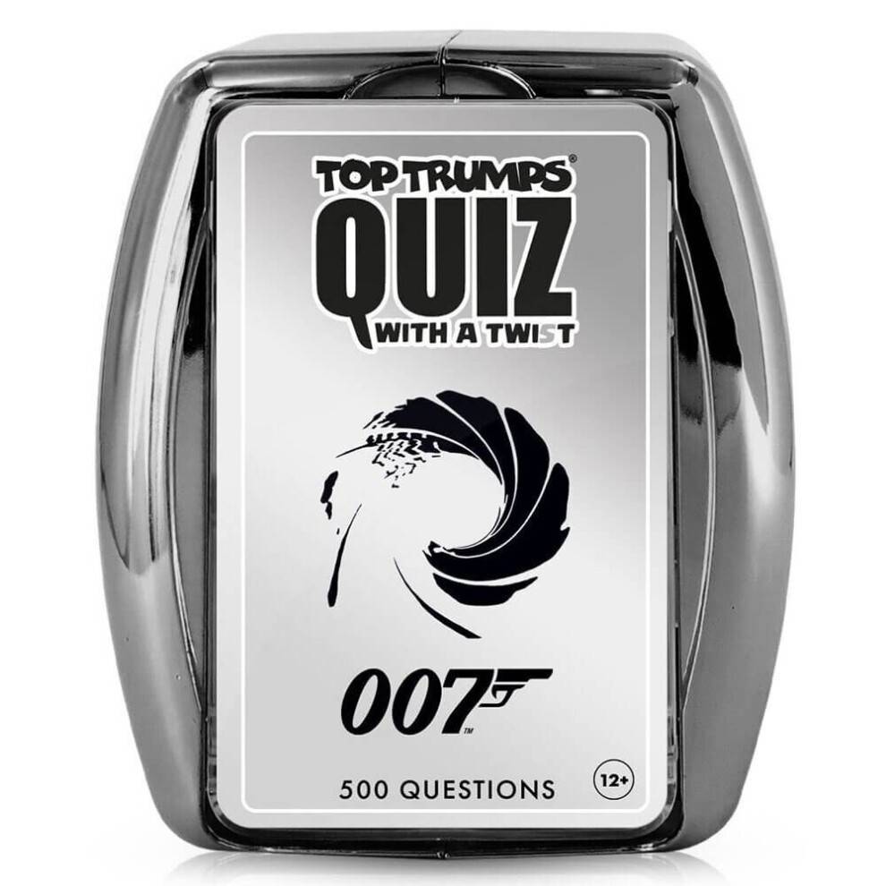James Bond hver opgave top trumfer kortspil