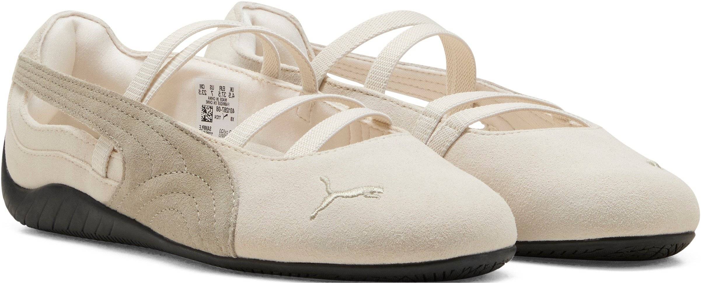 Puma Speedcat Ballet SD Wns Dam Stl. 38,5 - Sneakers Från Magasin - Alpine Snow-puma Black (38,5)