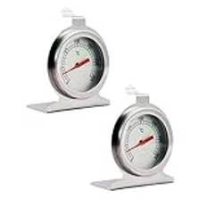 TOPBATHY 3 Set Ugnstermometer Kökstermometer Urtavla Termometer Hushållstermometer Fottermometer Bakmattermometer Baktermometer Matlagningstermometer 2st*3