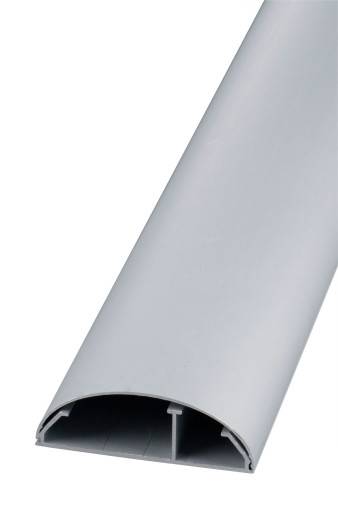 6 stk Kabelkanal, 65 mm, 1,5m, alu