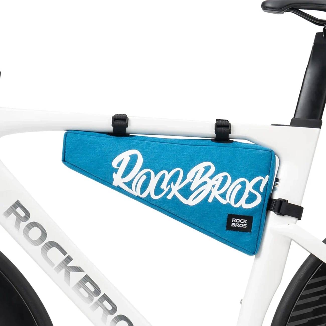 Rockbros G008 Flash Journey cykelväska med triangulär ram, XL, 1,9 l – blå