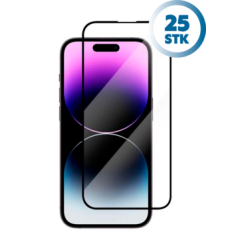 Nordic Shield iPhone 16 Pro Skærmbeskyttelse 3D Curved (Bulk) (25 stk)