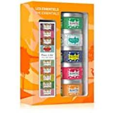Kusmi Tea - ”The Essentials” Presentförpackning + Tea Tong - Ekologiskt tesortiment - Presentidé för män och kvinnor - Svart te, grönt te och infusioner - Tillverkad i Frankrike - 5 askar à 25g