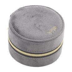 World of Treasured Pieces Bermuda velour smykkeskrin (GREY (270))