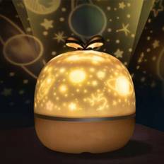 Woopie Baby - Projektor natlampe til børn fra Woopie, 6 motiver, USB, stjernehimmel