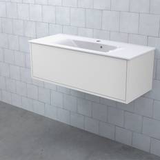 Tvättställsskåp Björbo Badrum Mejda 900X465: Harv / Svart