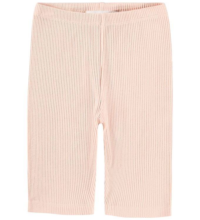 Molo Cykelshorts - Viskos - Rib - Nikki - Cloud Rosa - Molo - 4 år (104) - Shorts