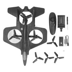 2.4GHz RC Plane with 1080P Camera Light Foam Quadcopter 360 Degree Stunt Hovering Remote Control