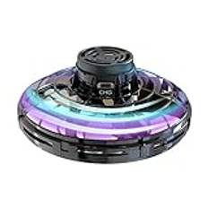 VICASKY 1 Set Gyrocraft glitter toppar Flyglekta barnleksaker led lights drönare för barn barnens drönare fingertoppsflyggyro flygande gyro portabla flygplan leksaksstil UFO snurra plast