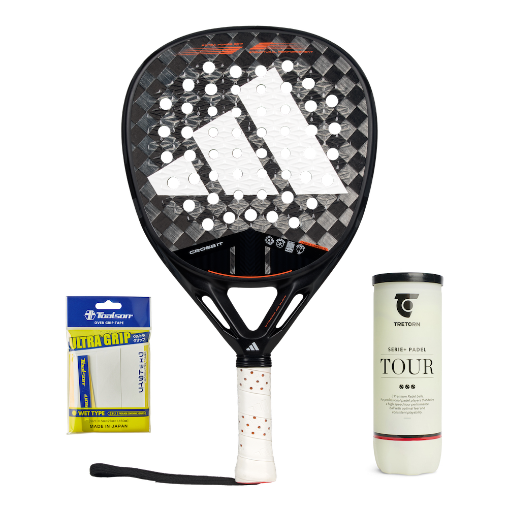 Adidas Cross It 3.4 2025 + Serie+ Tour + Toalson 3-pack.