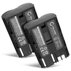 2x BP-511,-512,-514,BP-508 Batteri för Canon EOS 5D EOS 50D, EOS 40D, EOS 30D 300D, EOS 20D 20Da, EOS 10D, EOS D60, Canon PowerShot G3 G5 G6 G1 G2, Pro1, Canon MV700 MV500 MC300, Canon Optura, Canon ZR, Canon FV, 1600mAh Kamera-ersättningsbatteri med lång batteritid