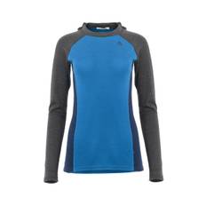 Aclima Womens WarmWool Hoodsweater V2 (Grå (MARENGO/CORSAIR/NAVY BLAZER) XX-large)