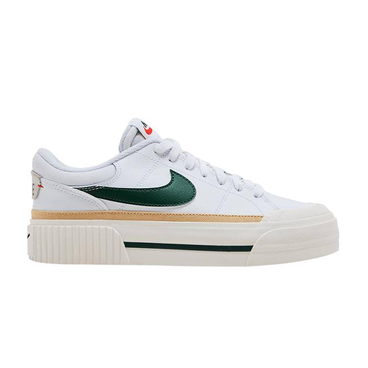 Nike Court Legacy Lift White Sail Sesame Fir (Women's) 38.5