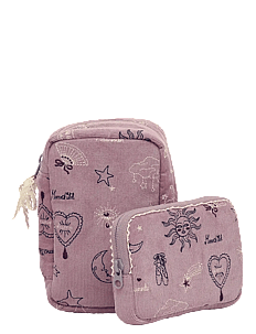 Maanesten Dreams Makeup Bag Purple Theatre Magic - Skönhet - PURPLE / pink/rose