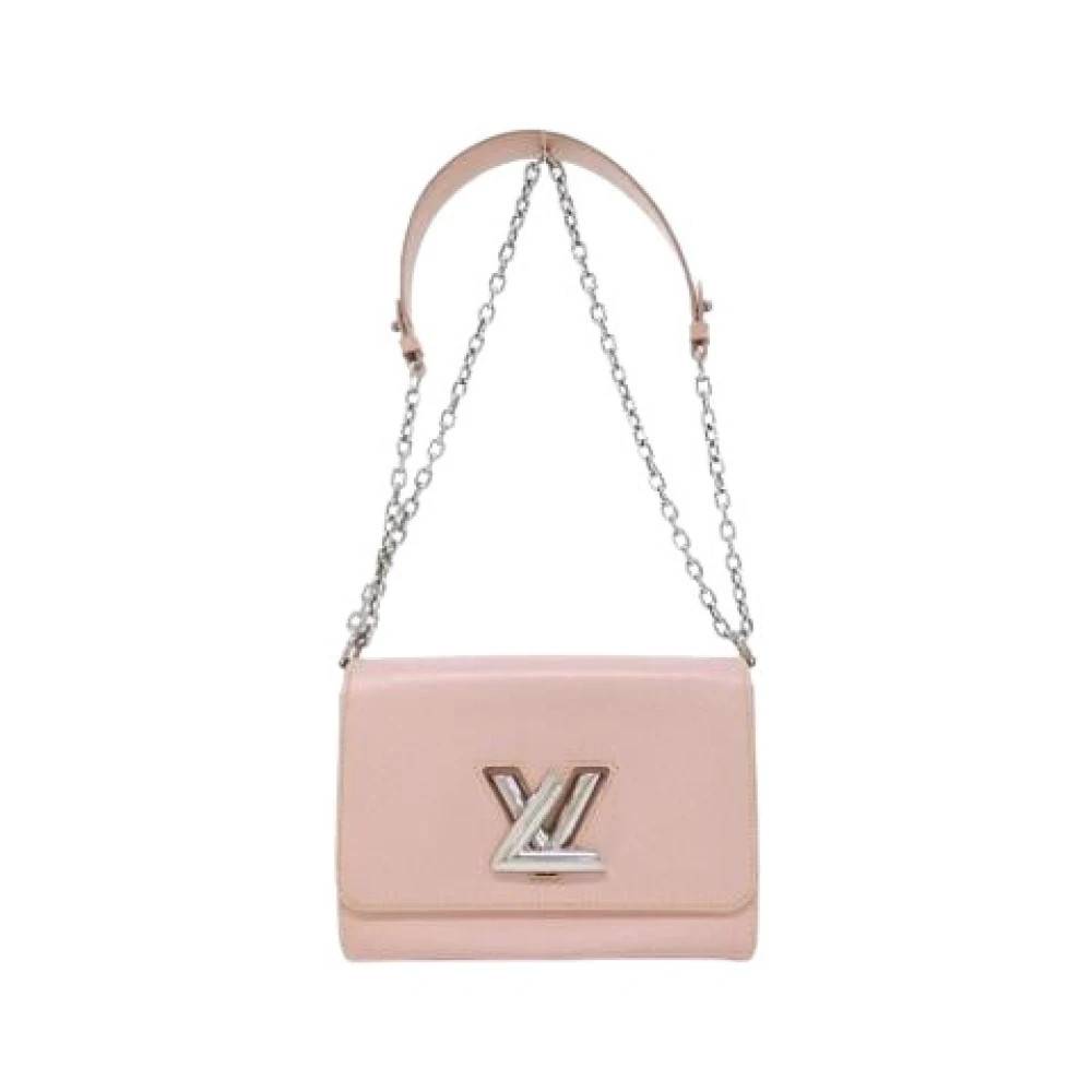 Louis Vuitton Vintage Pre-owned Vintage Skuldertaske - Vintage - Dame - Lyserød - ONE SIZE - Uld