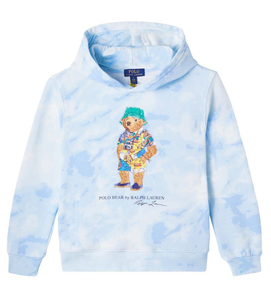 Polo Ralph Lauren Kids Polo Bear cotton-blend hoodie