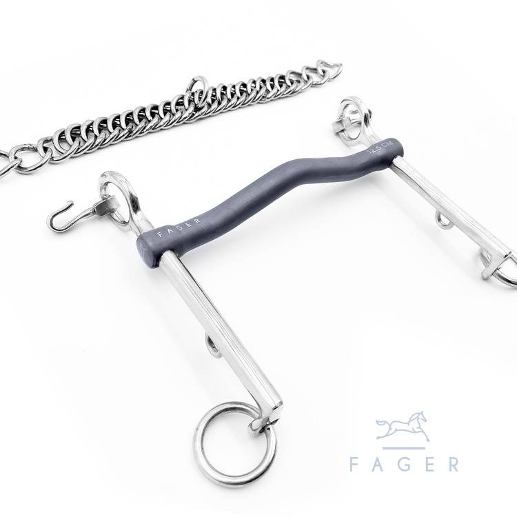 Fagers Elisabeth Titanium Low Port Weymouth (Bett som varit uthyrt - 125 mm, 7 cm)