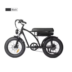 Bezior XF001 PLUS Electric Bike 20x4.0 Fat Tires 12.5/17.5Ah 48V 1000W 45km/h E-Bike Mountain