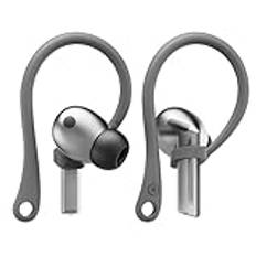 elago Öronkrokar designade för Samsung Galaxy Buds 3 &Galaxy Buds 3 Pro öronsnäckor tillbehör, halkfri, ergonomisk design, bekväm passform (mörkgrå)