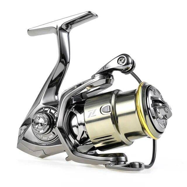 LEOFISHING Fiskerulle Innovativ vattentålig spinnande lockrulle 30KG Max Drag Power fiskerulle för basgäddfiske 3500 Series grå