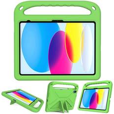 Etui EVA med håndtag til Apple iPad 10.9 10th Gen (2022) Grøn