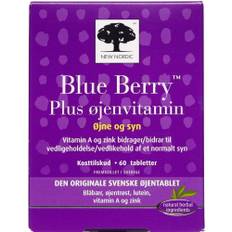 Blue Berry Plus Øjenvitamin, Tabletter - New Nordic - 60 stk - Kosttilskud