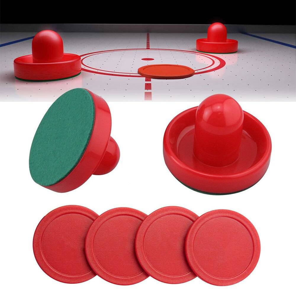 Air hockey pusher & puck set push table game replacement accessories beslag