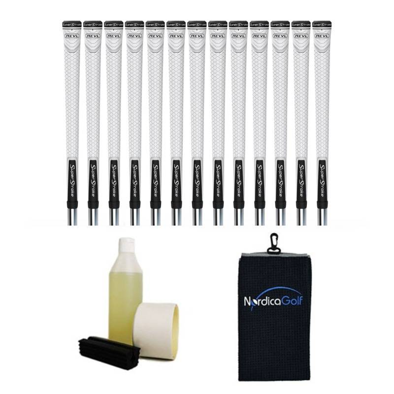 SuperStroke REVL Player White - Standard - 13 Kit.