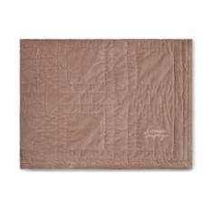 Lexington Graphic Quilted Organic Cotton Velvet Överkast 260x240 Beige (260x240)