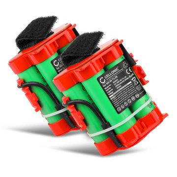 2x Batteri för Husqvarna Automower 105, 308, 305, Gardena R40Li, R50Li, R70Li, Flymo 1200 R 18V 2500mAh Li Ion från CELLONIC
