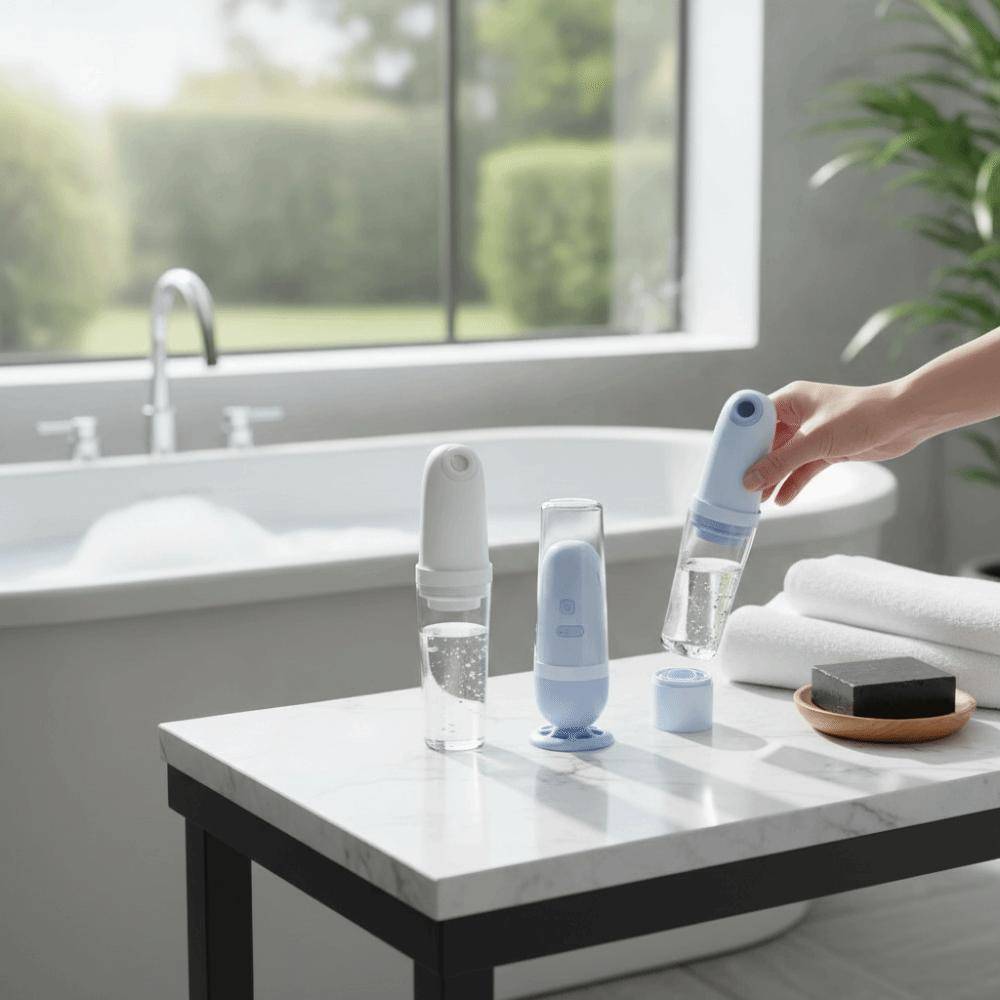 Intelligent Bärbar Bidet Rengöring Elektrisk Bidet Handhållen Bidet för 3.7V/500mAh Personlig Hygien blå