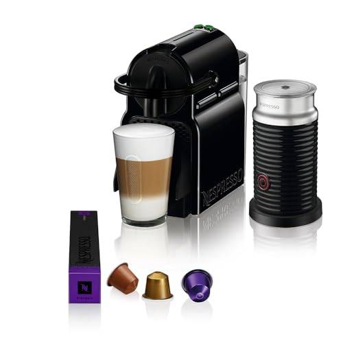 DeLonghi Nespresso EN 80.BAE Inissia och mjölk